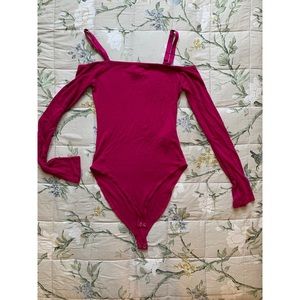 Forever21 Magenta Bodysuit